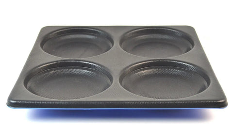 OMTT4 - Multilayer Teflon Round Tray - 4 Cavity